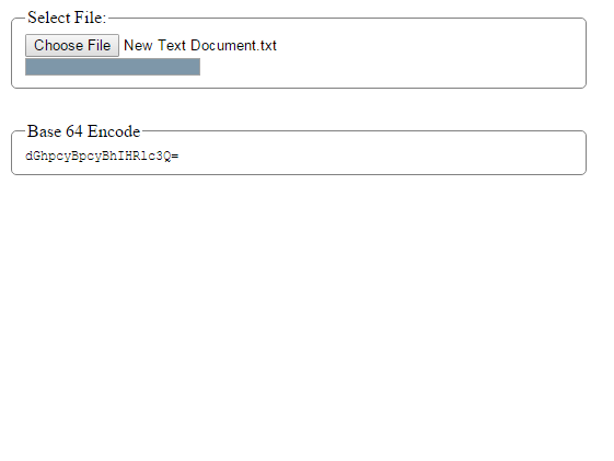 Base64 Encoder Screenshot